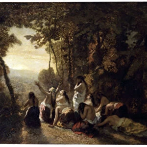 The Lament of Jephthahs Daughter, 1846. Artist: Narcisse Virgile Diaz de la Pena