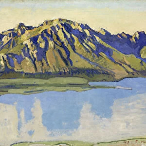 Le Grammont in the morning sun, 1917