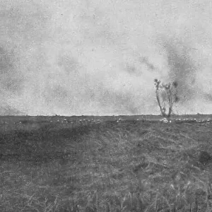 Les Journees glorieuses de la Somme; La progression du 12 septembre, a l'est de Clery... 1916. Creator: Unknown