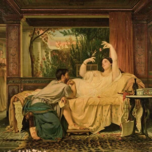 Lesbia and her Sparrow, 1860