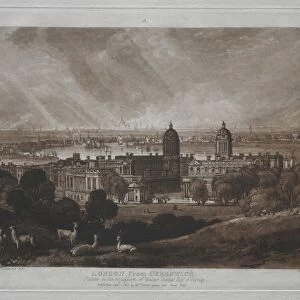 Liber Studiorum: London from Greenwich. Creator: Joseph Mallord William Turner (British