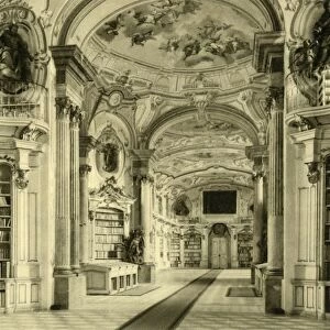 The Library, Admont Abbey, Austria, c1935. Creator: Unknown