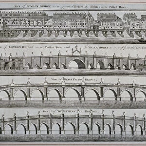 London bridges, 1760