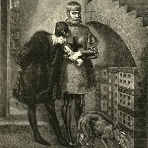 Louis XI Visiting Cardinal Balue in the Iron Cage, (1469-1481), 1890. Creator: Unknown