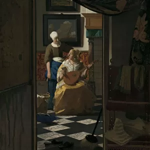 Jan Vermeer Collection: Portraits by Jan Vermeer