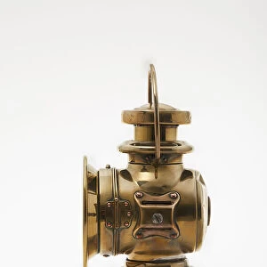 Lucas oil lamp from 1903 De Dion Bouton. Creator: Unknown