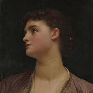 Lucia, possibly late 1870s. Creator: Frederic Leighton