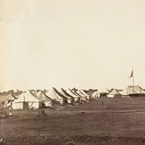 Main Street, Governor Generals Camp, 1859. Creator: Unknown