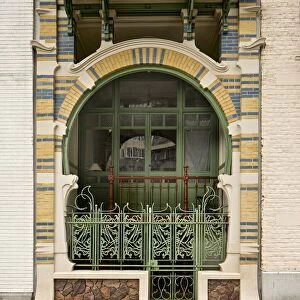 Maison Strauven, Brussels, Belgium, (1905), c2014-2017. Artist: Alan John Ainsworth