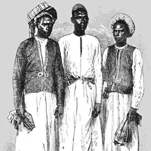 Maldive Islanders; Four Months in Ceylon, 1875. Creator: Unknown