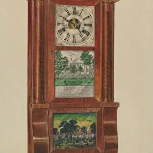 Mantel Clock, 1938. Creator: Francis Law Durand