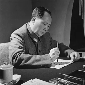Mao Zedong, Chinese Communist revolutionary and leader, c1950s(?)