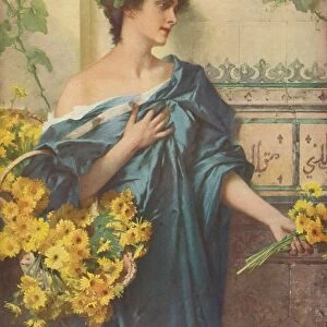 Marguerites, c1900, (1918). Artist: Conrad Kiesel