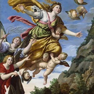 Mary Magdalene Taken up to Heaven, c1620