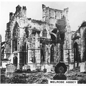 Melrose Abbey, Scotland, 1936