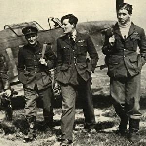 Members of 73 Squadron, 1939-1940, (1941). Creator: Unknown