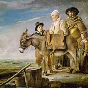 The Milkmaids Family, 1641. Artist: Louis Le Nain
