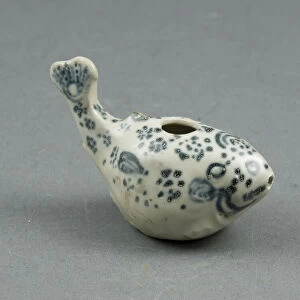 Miniature Water Dropper in the Shape of a Blowfish, Late 15th / early 16th century