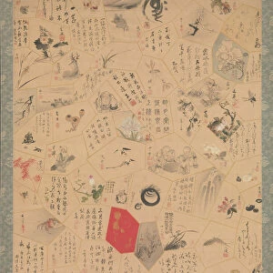 Miscellaneous Paintings and Calligraphy for the Third Year of the Bunsei Era, 1820