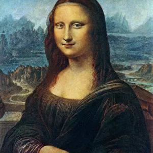 Renaissance art Collection: Mona Lisa painting