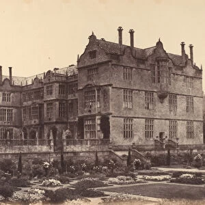 Montacute House near Yeovil, 1857-60. Creator: Alfred Capel-Cure