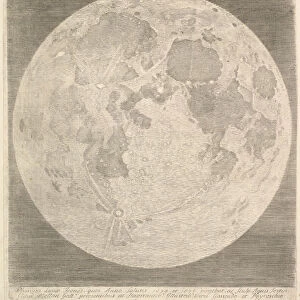Full Moon, 1635. Creator: Claude Mellan