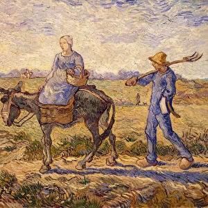 Morning: Going out to Work, 1890. Artist: Gogh, Vincent, van (1853-1890)