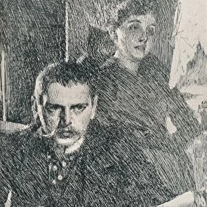 Mr. and Mrs. Zorn, 1890. (1898). Artist: Anders Leonard Zorn