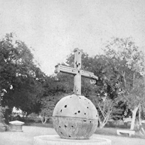 A Mutiny Relic - The Cross from Delhi Church, c1910. Creator: Unknown