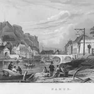 Namur, 1850. Artist: Shury & Son