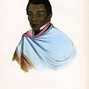 Native of Madagascar, c1850. Artist: James Prichard