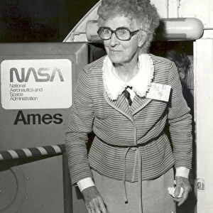 Neta Snook Southern at Ames Research Center, California, USA, 1980. Creator: NASA