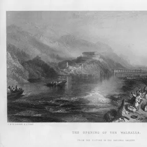 The Opening of the Walhalla, 19th century. Artist: C Cousen