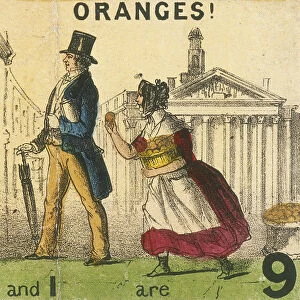Oranges!, Cries of London, c1840. Artist: TH Jones