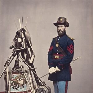 Ordnance, Sergeant, 1866. Creator: Oliver H. Willard
