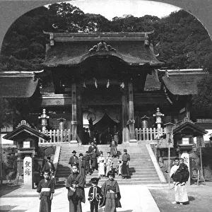 Osua Temple, Nagasaki, Japan, 1901. Artist: BL Singley