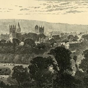Oxford, from Headington Hill, 1898. Creator: Unknown