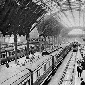 Paddington Station, London, 1926-1927. Artist: McLeish