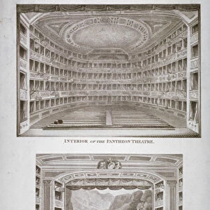 The Pantheon Theatre, Oxford Street, Westminster, London, 1815. Artist: William Wise