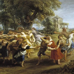 Peasant Dance, 1630-1635. Artist: Rubens, Pieter Paul (1577-1640)