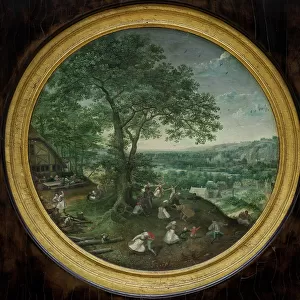Peasants Making Merry (Kermis), 1574. Creators: Lucas van Valckenborch, Pieter Bruegel the Elder