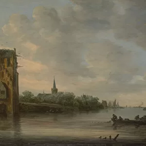 The Pelkus Gate near Utrecht, 1646. Creator: Jan van Goyen