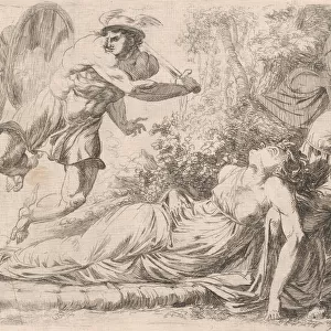 Perseus and the Sleeping Medusa, 1774. Creator: Alexander Runciman