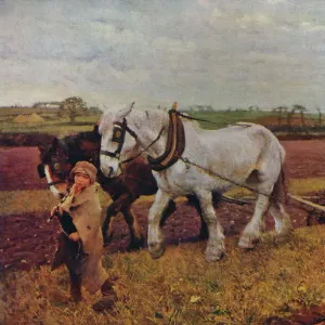 Ploughing, 1889 (1935). Artist: George Clausen