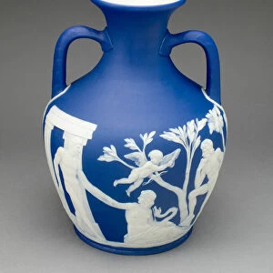 Portland Vase, Burslem, 1860 / 80. Creator: Wedgwood