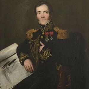 Portrait of the Admiral Anne Chretien Louis de Hell (1783-1864), c. 1832
