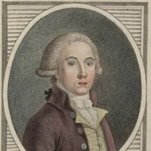 Portrait of Antoine-Pierre-Joseph-Marie Barnave (1761-1793), 1790