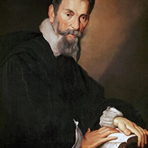 Portrait of the composer Claudio Monteverdi (1567-1643)
