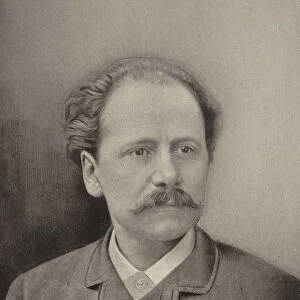 Portrait of the composer Jules Massenet (1842-1912), 1890. Creator: Nadar, Gaspard-Felix