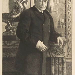 Portrait of Ferdinand Lesseps, 1850-1914. Creator: Unknown